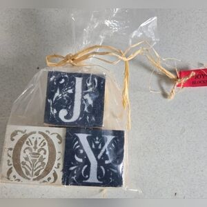 Joy Wood Block NWT